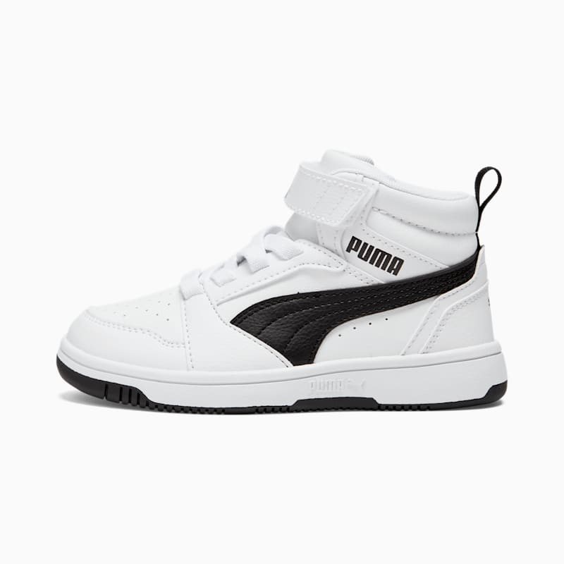 Rebound V6 Little Kids' Easy On Mid-Top Sneakers - Image 2