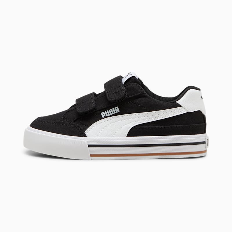 Court Classic Vulcanized Formstrip Little Kids' Easy On Sneakers - Image 2