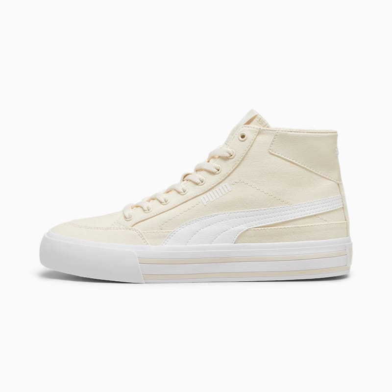 Court Classic Vulcanized Formstrip Men's Mid Top Sneakers - Image 2