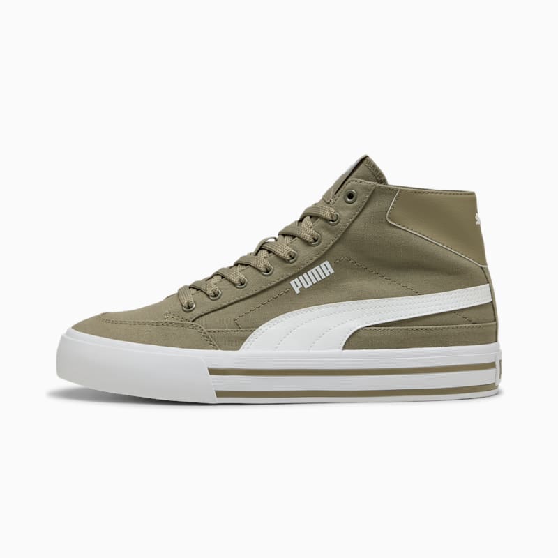 Court Classic Vulcanized Formstrip Men's Mid Top Sneakers - Image 4