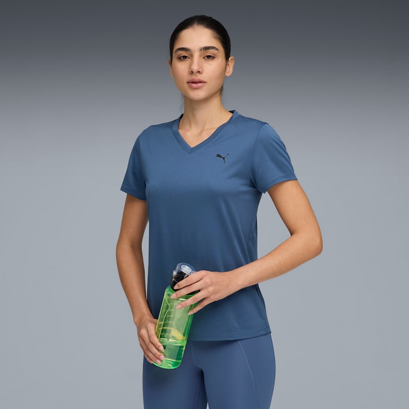 Train All Day Essentials Women's V-Neck Training Tee - Image 2