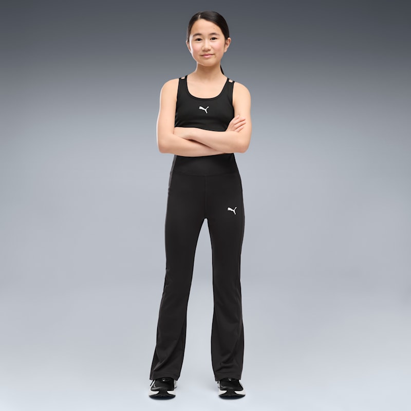 Train All Day Essentials Big Kids' Training High-Waist Flared Tights