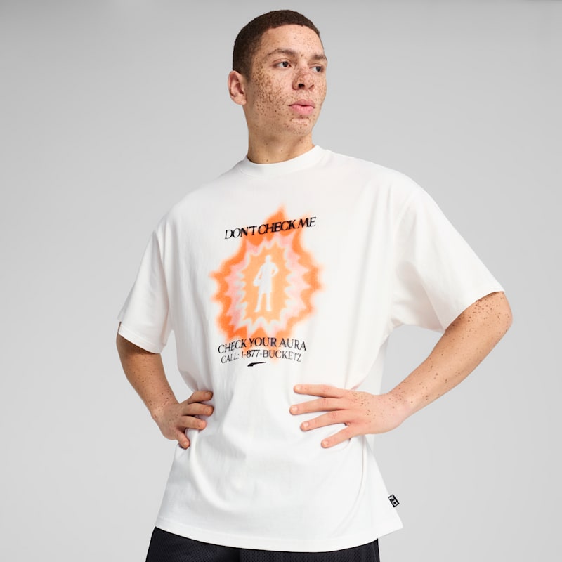 Hoop Dreamz Men's Oversized Basketball Tee