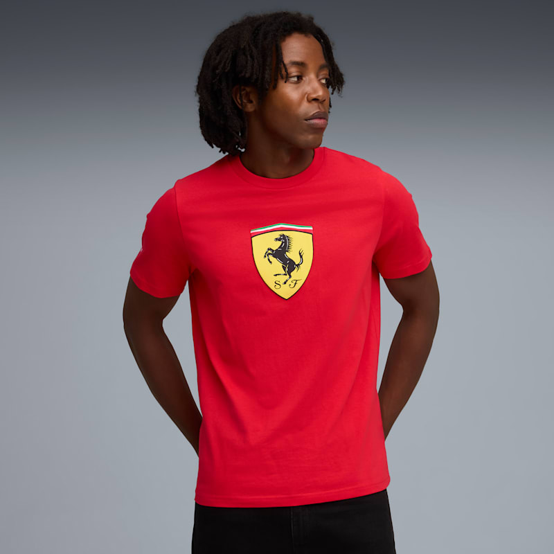 Scuderia Ferrari Men's Motorsport Tee - Image 2