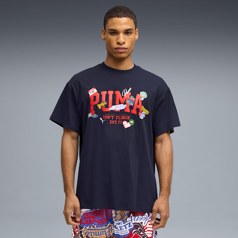 Sticker Pack Men's Basketball Tee