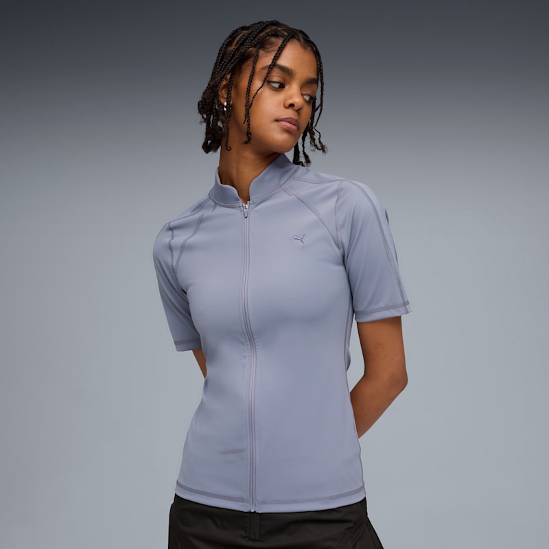 T7 Women's Zip-Front Top - Image 2