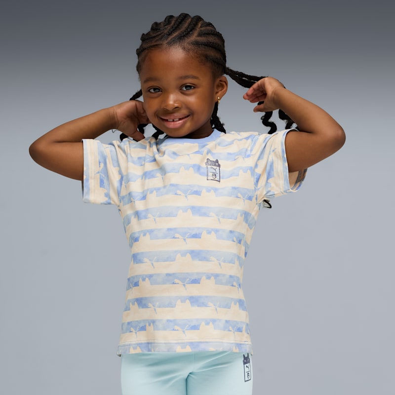 PUMA x GABBY'S DOLLHOUSE Little Kids' Relaxed Printed Tee - Image 2