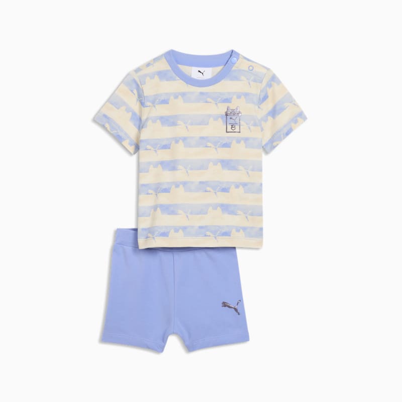 PUMA x GABBY'S DOLLHOUSE Toddlers' T-Shirt and Shorts Matching Set - Image 2