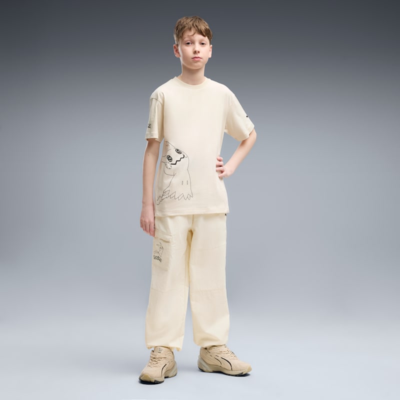 PUMA x POKÉMON Big Kids' Relaxed Cargo Pants - Image 2