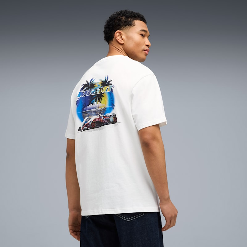 Scuderia Ferrari Miami Men's Oversized Tee