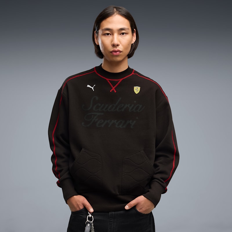Scuderia Ferrari Men's T7 Premium Crew Sweatshirt