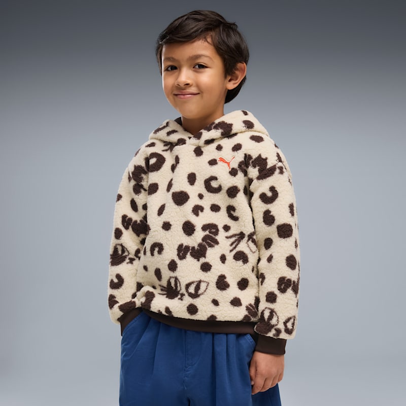 Imaginary Friend Little Kids' Relaxed Hoodie - Image 2