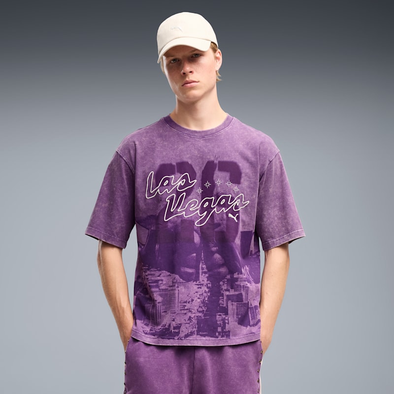 Las Vegas Men's Boxy Graphic Tee