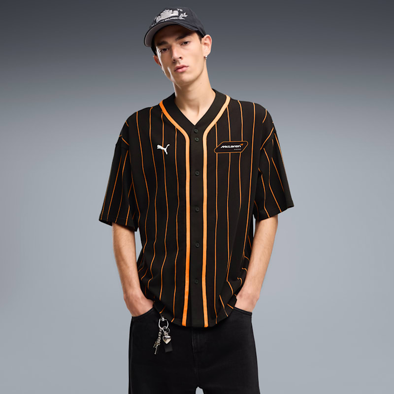 McLAREN RACING Men's Oversized Baseball Jersey
