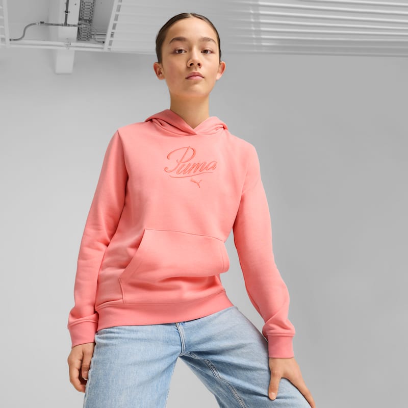 Essentials Script Big Kids' Hoodie - Image 2