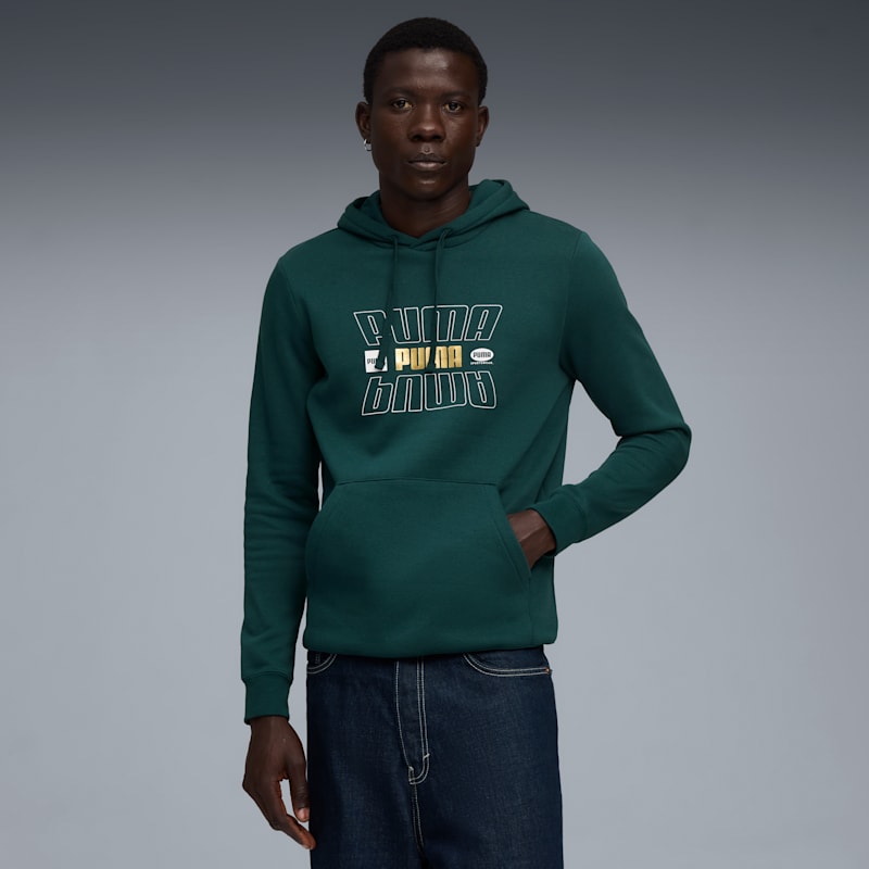 PUMA Essentials Logo Lab Men's Fleece Hoodie - Image 2