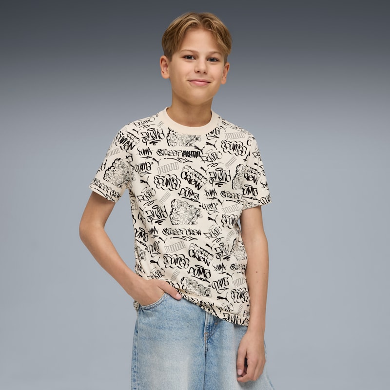 Mid 90s Big Kids' Patterned Tee