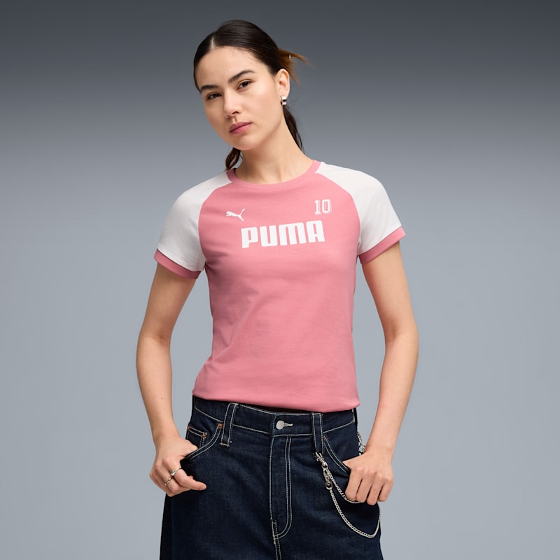 PUMA Sport Women's Ringer Tee - Image 3