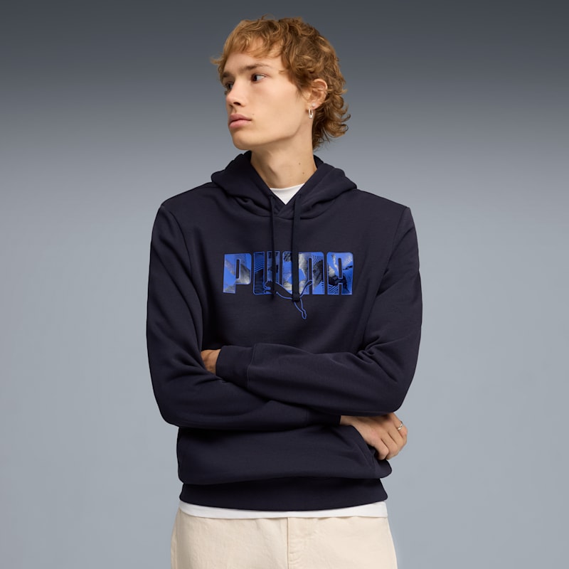 PUMA Essentials Logo Lab Men's Fleece Hoodie - Image 3