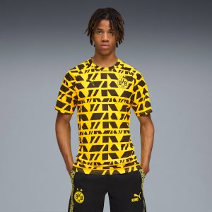 Borussia Dortmund Men's Soccer Warm-Up Jersey