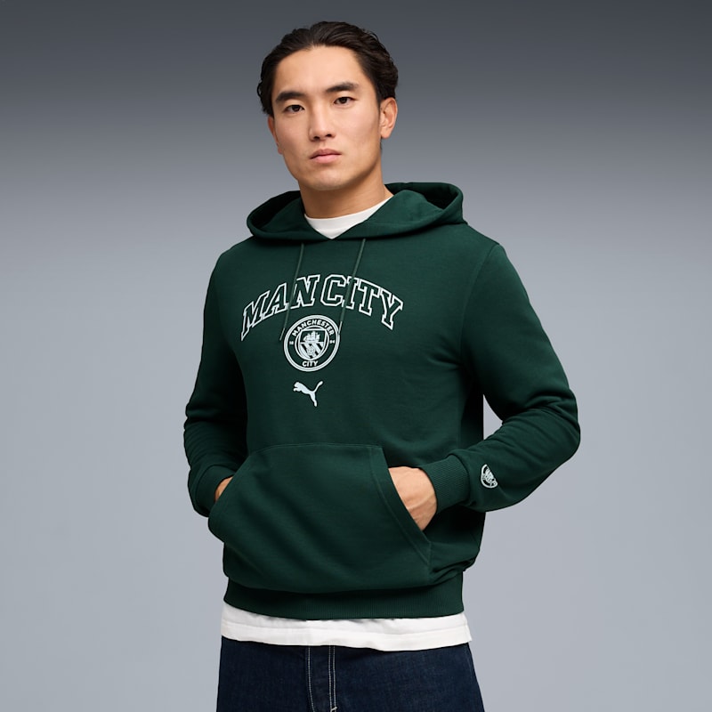 Manchester City FtblCulture Men's Soccer Hoodie