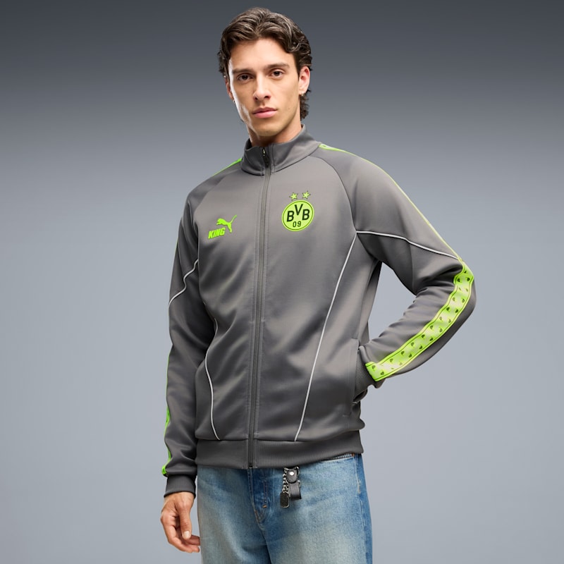 Borussia Dortmund KING Anthem Men's Full-Zip Soccer Jacket - Image 2