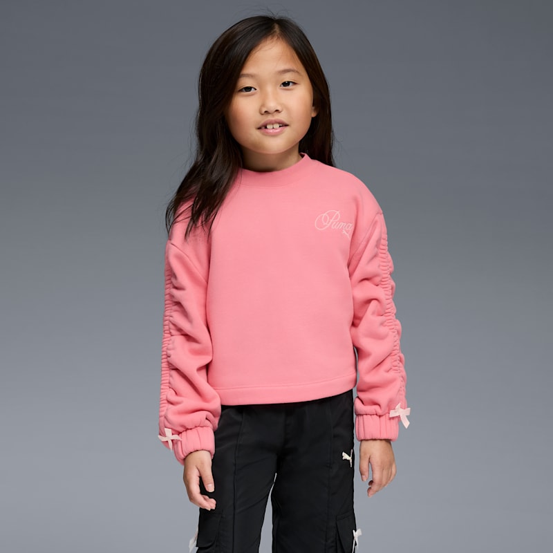 Bow Society Big Kids' Fleece Crewneck Sweatshirt - Image 2